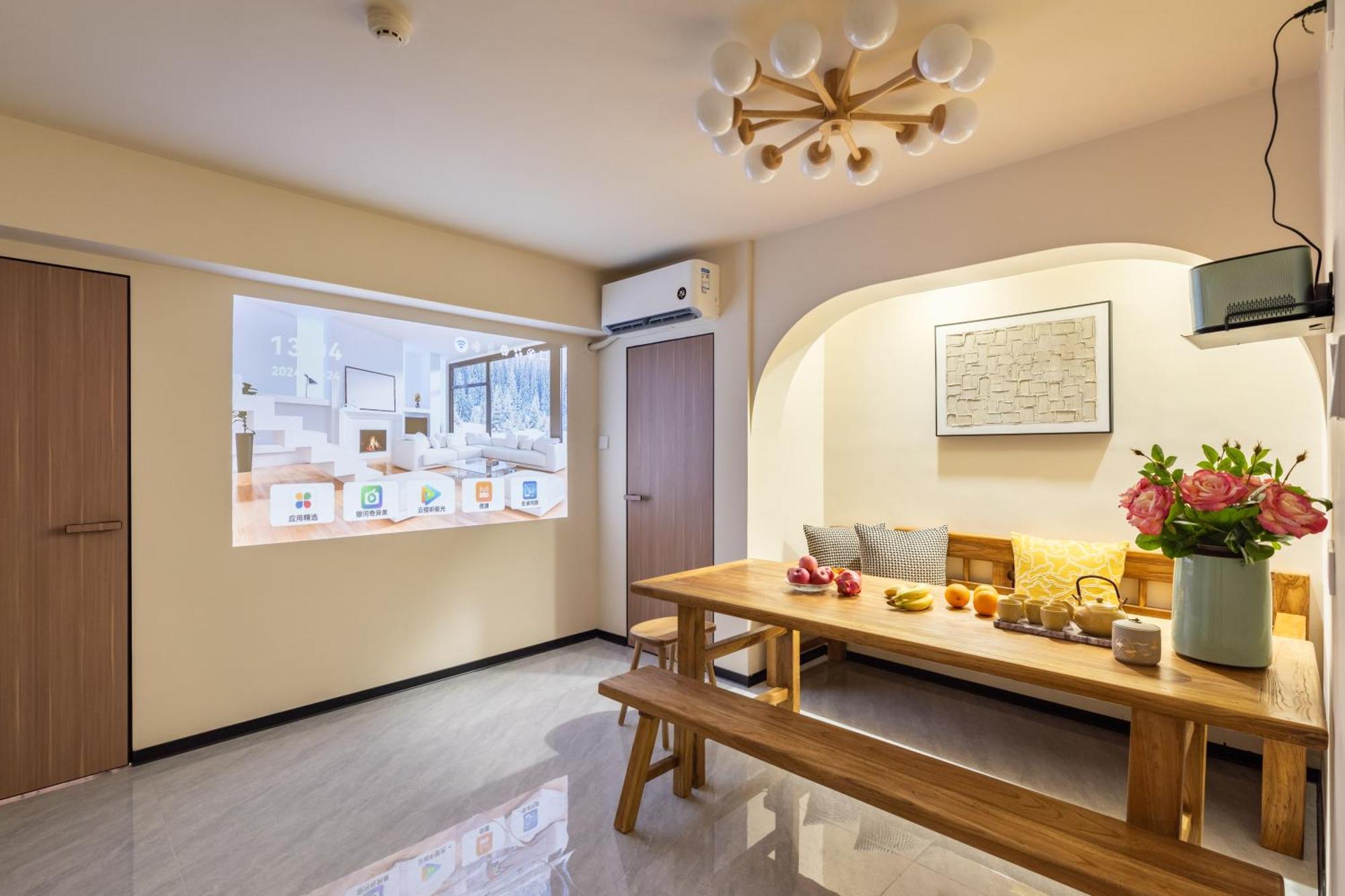 Guangzhou He She Art Apartment Exteriör bild
